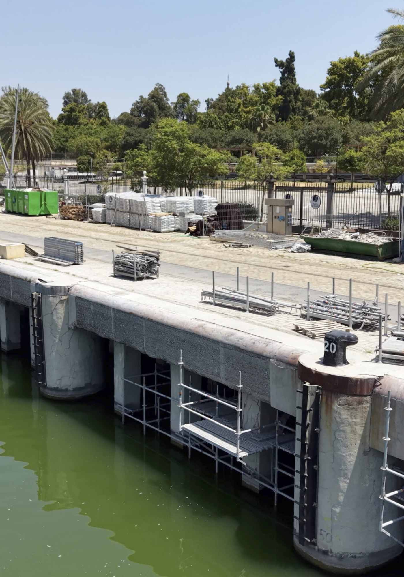 Modernización del Muelle de las Delicias en Sevilla