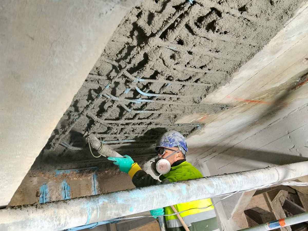 Reparación de estructuras complejas