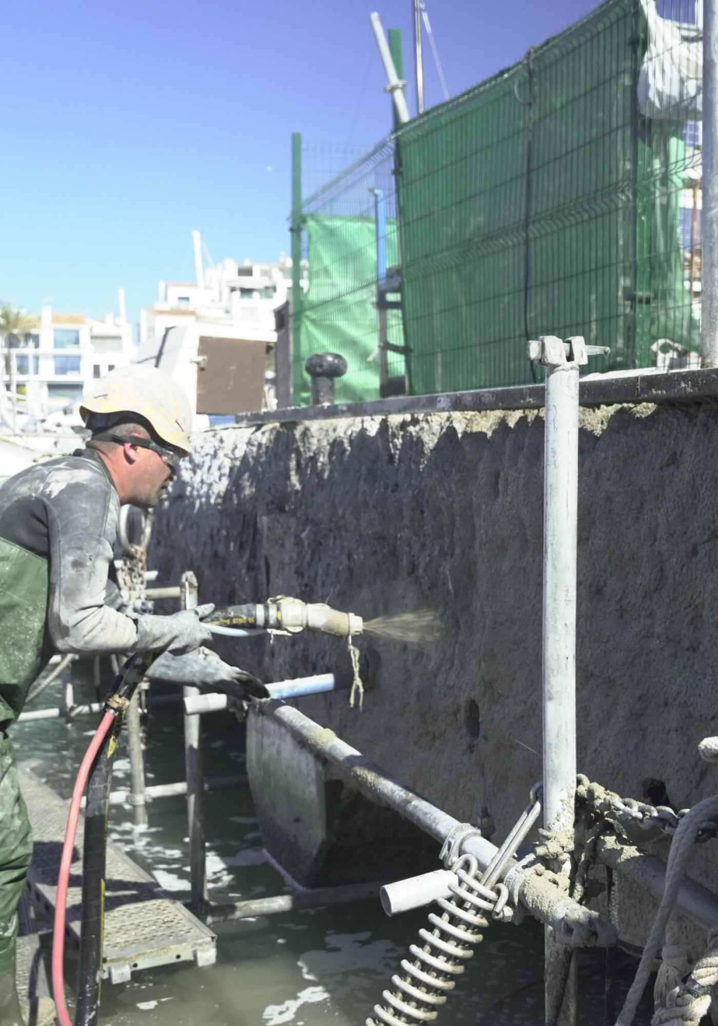 Reparación estructural de los pantalanes 1 y 2 del Puerto José Banús