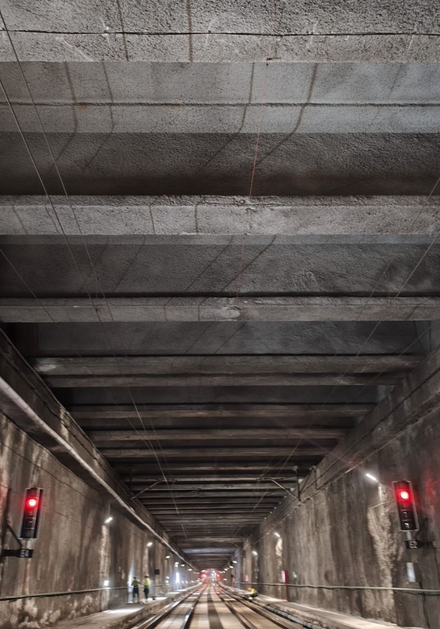 Reparación del túnel nº 10 de la Línea de Alta Velocidad