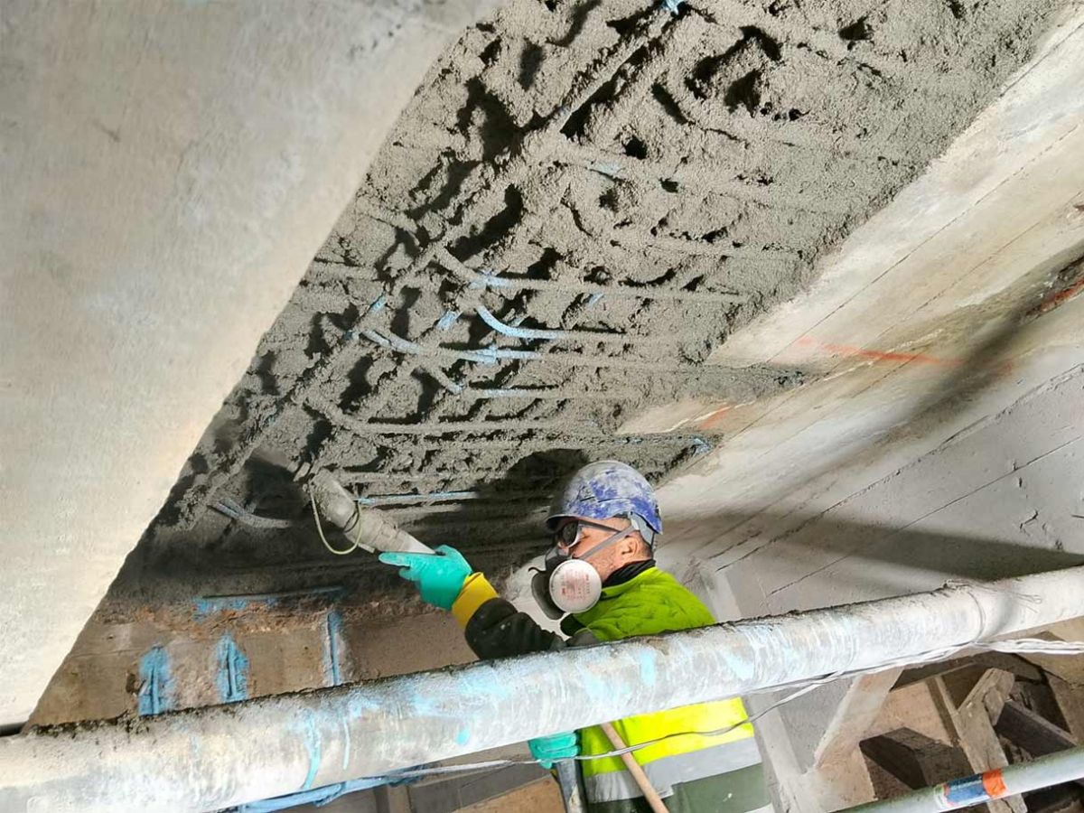 Reparación de estructuras complejas