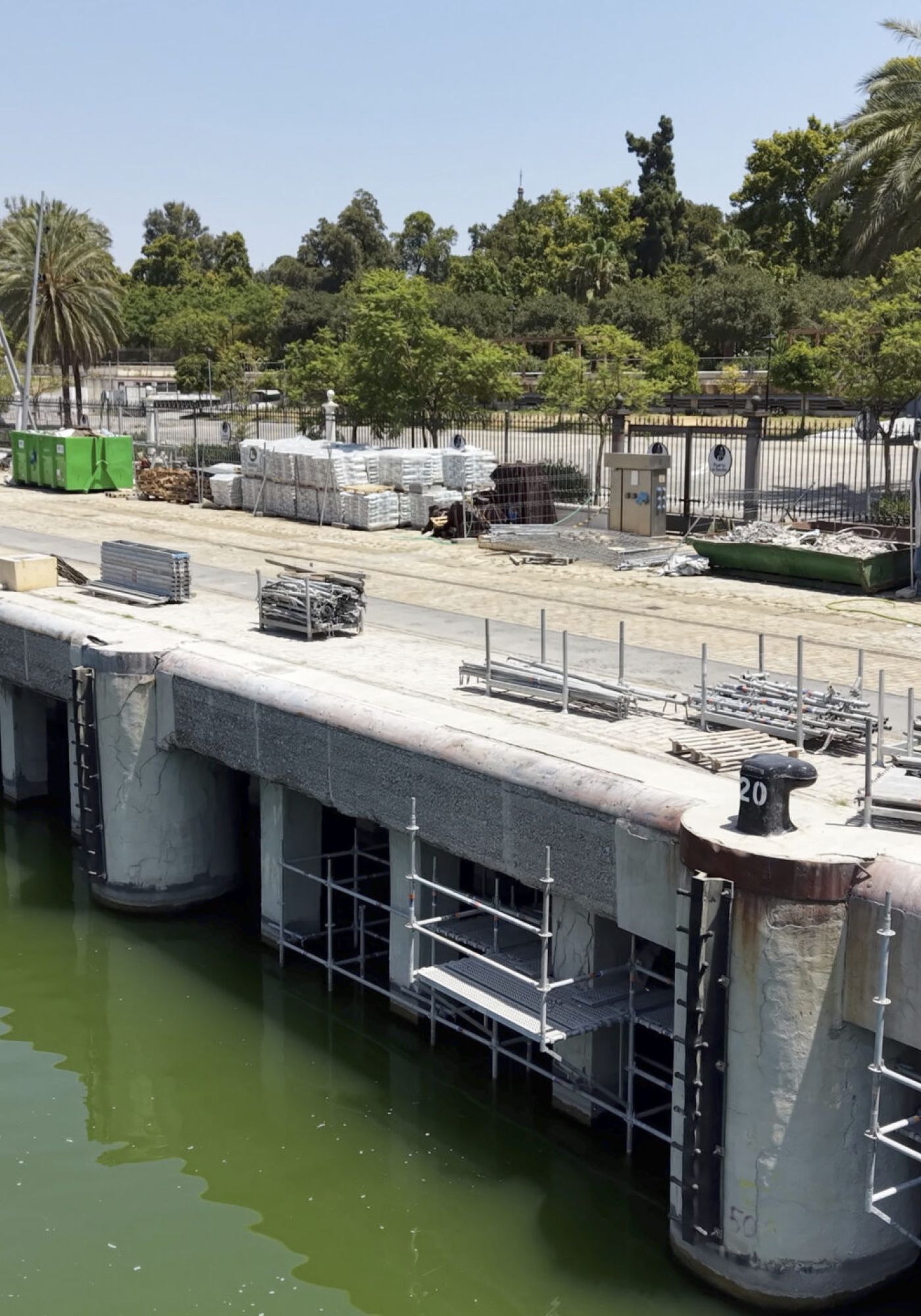 Modernización del Muelle de las Delicias en Sevilla